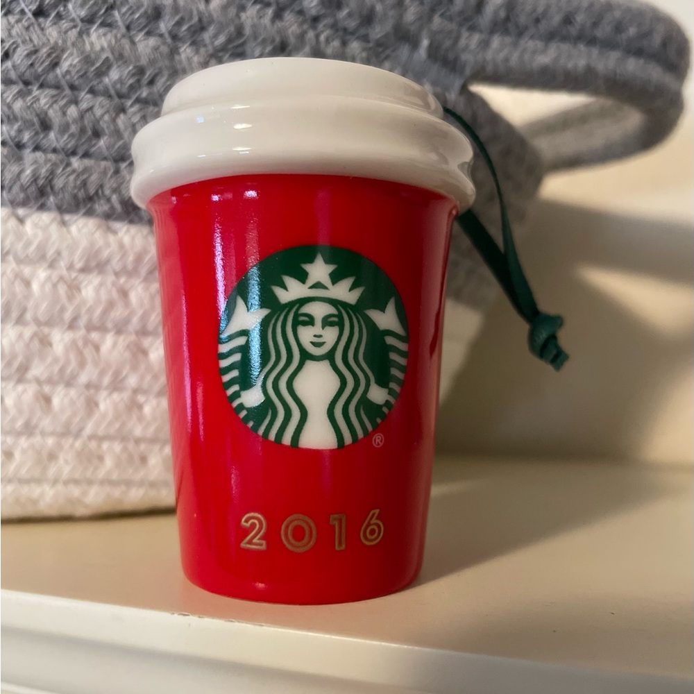 Mini Starbucks 2016 Ornament